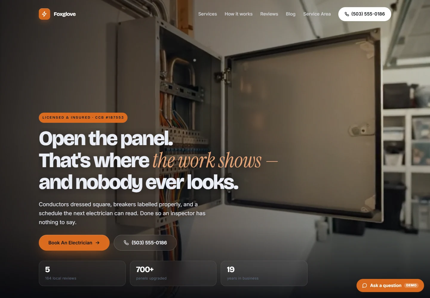 Atlas9 electrical website design